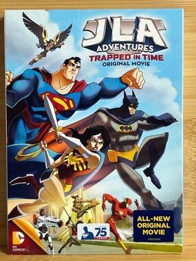 JLA Adventures Trapped in Time Original Movie DC Comics DVD 2014